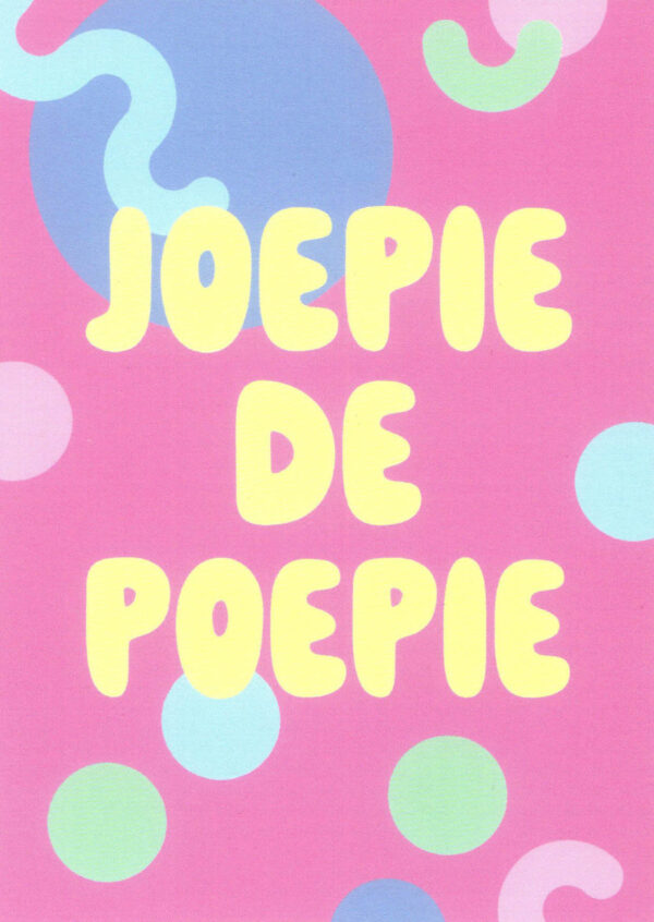 Postkaart BLIJ 053 - JOEPIE DE POEPIE X12