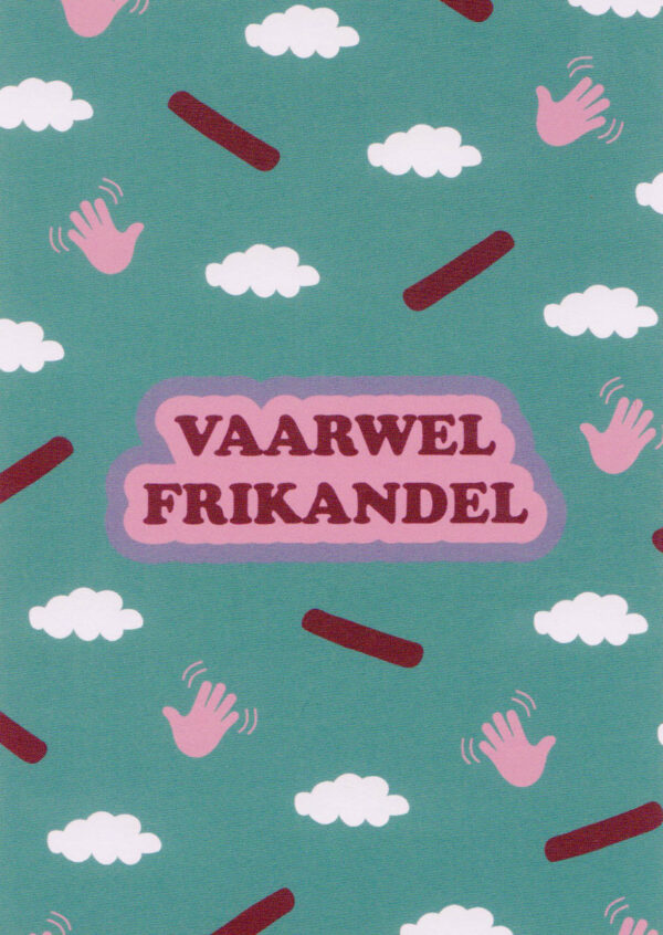 Postkaart Caught a Vibe 091 - VAARWEL FRIKANDEL X12