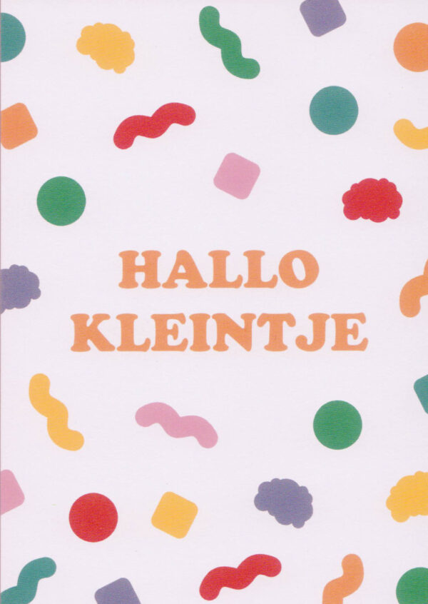 Postkaart Caught a Vibe 096 - HALLO KLEINTJE X12