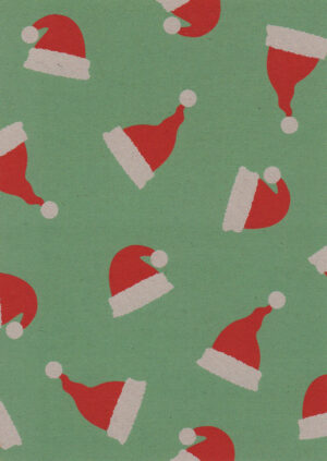 Kerstkaart Bits & Bops 02 - Christmas Hats X12