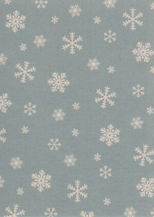 Kerstkaart Bits & Bops 04 - Snowflakes X12