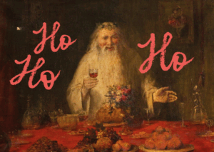 Kerstkaart Classy, But Make It Sassy 02 - HO HO HO X12