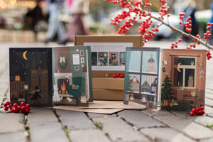 Kerstkaartenset Deventer Bekurque II