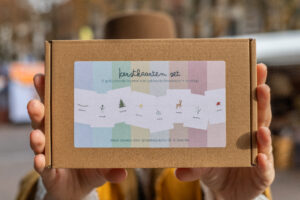 Kerstkaartenset The happy Few