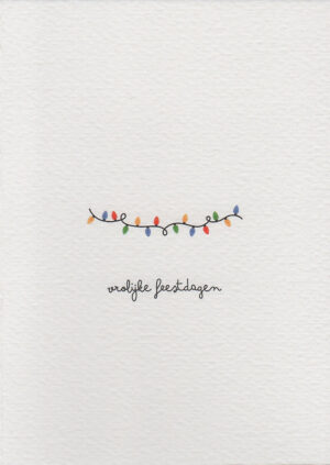 Kerstkaart The Happy Few - Kerstlampjes X6