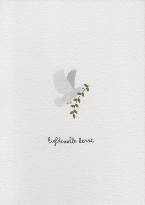 Kerstkaart The Happy Few - Vredesduif X6