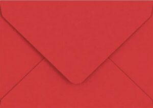 Envelop C6 - Kersenrood X12