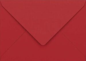 Envelop C6 - Donker Rood X12
