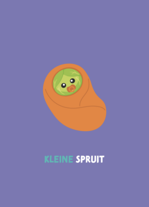 Postkaart Pun Intended. 056 - KLEINE SPRUIT X12