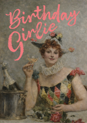 Postkaart Classy, But Make It Sassy 064 - BIRTHDAY GIRLIE X12