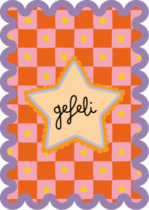 Postkaart Sweet 'n Short 03 - Gefeli X12