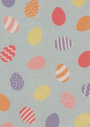 Postkaart Bits & Bops 049 - EASTER EGGS X12