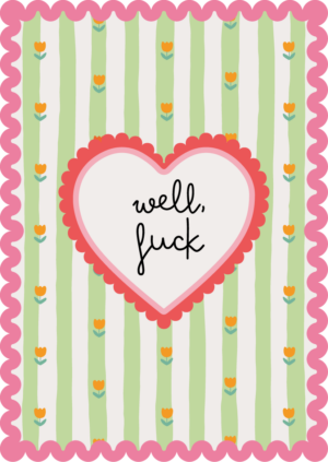 Postkaart Sweet 'n Short 33 - Well, Fuck X12