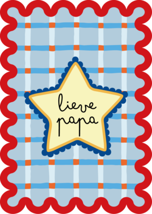 Postkaart Sweet 'n Short 42 - Lieve Papa X12