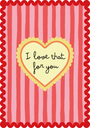 Postkaart Sweet 'n Short 46 - I Love that for You X12