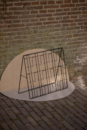 Kaartenrekje 15-vaks (inklapbaar, A6 verticaal, zwart)