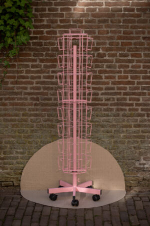 Kaartenmolen 48-vaks (A6 verticaal, roze)