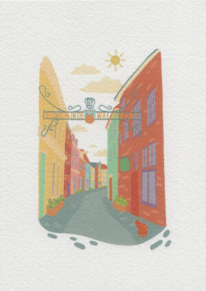 Postkaart Jolie's 04 - De Walstraat X12