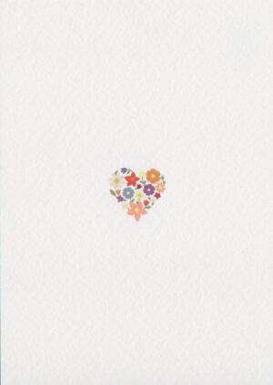 Postkaart The Happy Few 118 - Bloemenhart X12