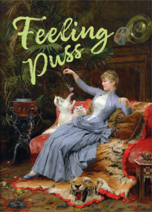 Postkaart Classy, But Make It Sassy 068 - FEELING PUSS X12
