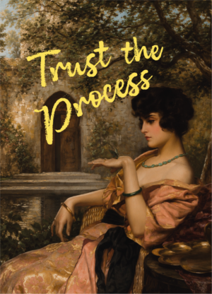 Postkaart Classy, But Make It Sassy 071 - TRUST THE PROCESS X12
